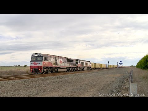7922V SCT / SBR Dooen Container Train With SCT015 CSR006 Departing Gheringhap (15/8/2024) - PoathTV