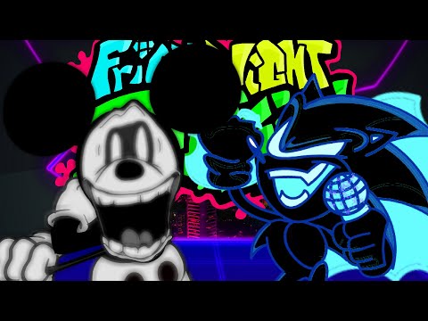 FNF: FRIDAY NIGHT FUNKIN VS UNKNOWN SUFFERING V3 SONIC SING IT [FNFMODS/HARD] #sonic #mickeymouse
