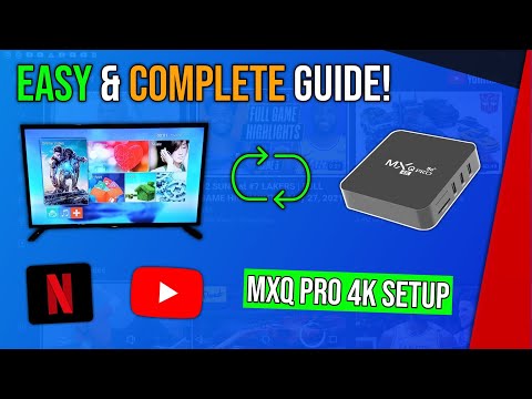 MXQ Pro 4K Android TV Box: How to Setup with your TV! (Unboxing & Review)