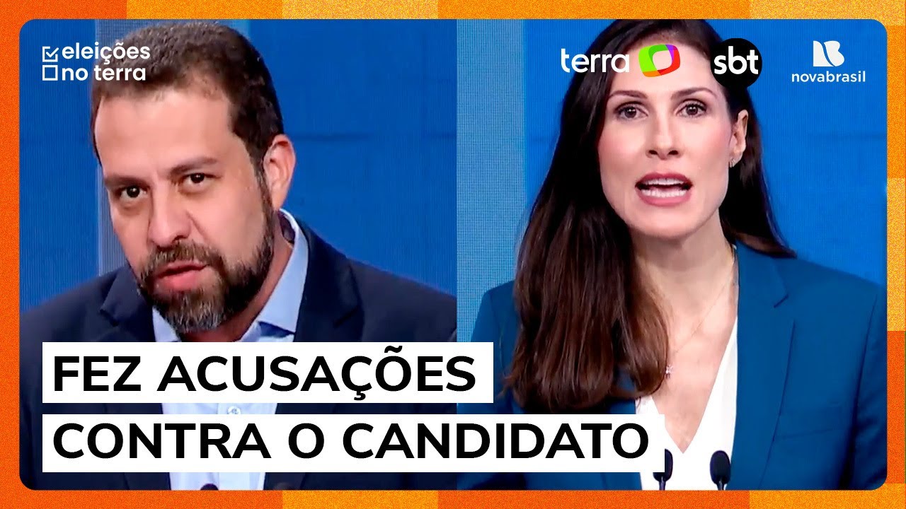 Marina Helena diz que Boulos ‘gosta de defender bandido’, e candidato rebate: ‘Triste esse nível’