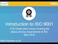 Introduction To ISO 9001 Free ISO Training
