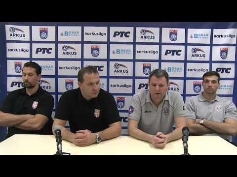 ARKUS liga 11. kolo / NAJAVA RK Partizan - RK Dinamo / Akim Komnenić i Željko Radojević