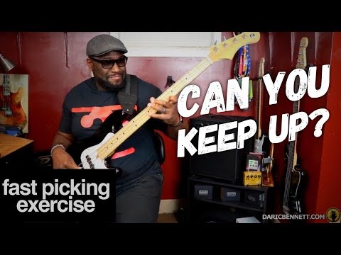 16th Note Exercise Breakdown | Build Your Speed on Bass! | Can you keep up?