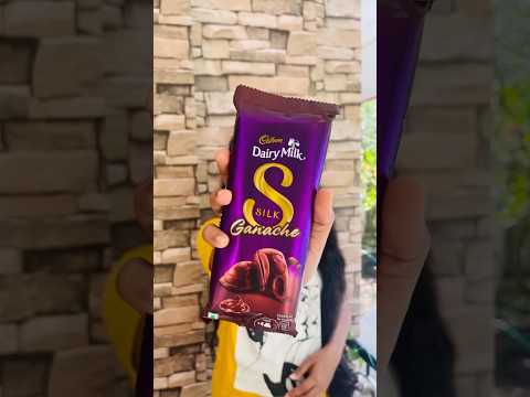 Cadbury Dairy Milk Silk Ganache 🍫 #asmr #shots #shorts