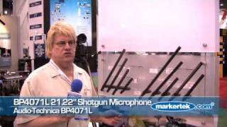 Video thumbnail for New Lavs, Shotguns & Stereo Mics from Audio-Technica by Markertek – America's Broadcast Supply House