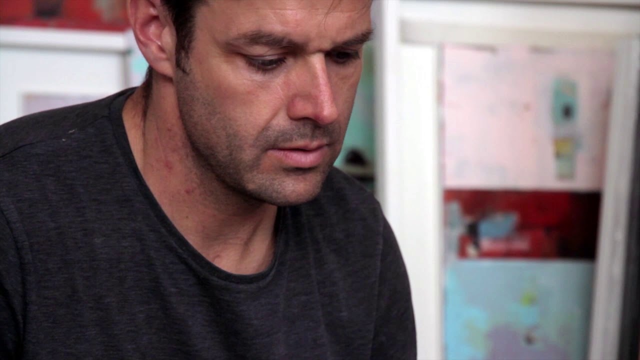 'Paper Plane': artist Dan Parry-Jones in his studio