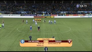 preview picture of video 'HJK TV: HJK Helsinki - Torino FC 2-1'