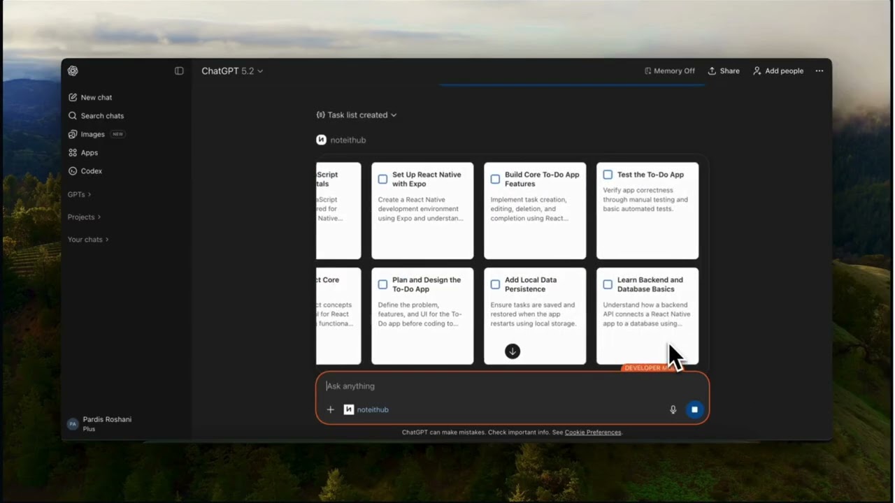 Create a To Do List from my daily skin routin with Noteithub 7
