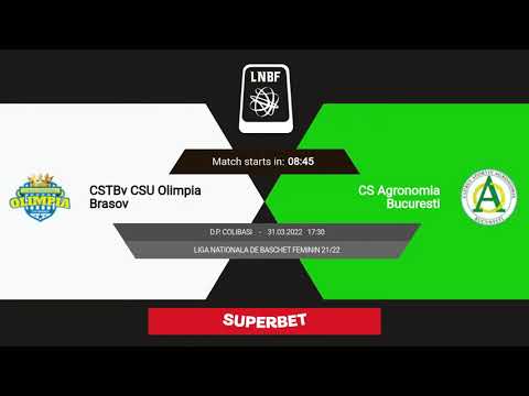 LNBF 2021-2022: Olimpia CSU Brașov - Agronomia București (PLAY-OUT 1, GAME 2)