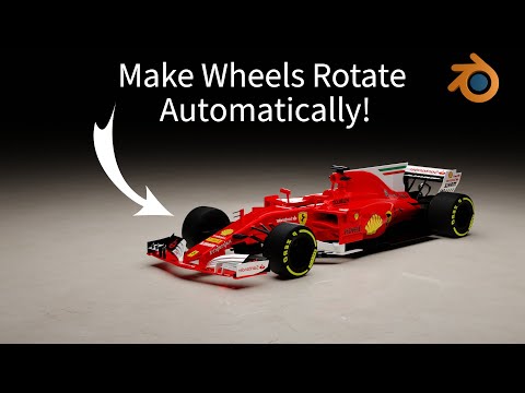 The Easiest Way to Animate Car Wheels in Blender (No Complex Rigging!)