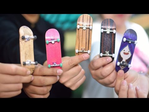 Aprende FINGERBOAR y haz tu pista SKATE park casera. Learn How To FINGERBOAR Easy skateboard