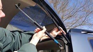 How to Replace Tailgate Lift Support Struts