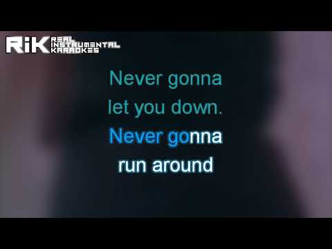Never Gonna Give You Up (Official Instrumental Karaoke) - Rick Astley
