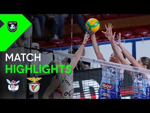 Highlights | Igor Gorgonzola NOVARA vs. Sport LISBOA e Benfica | CEV ZEREN Group CL Volley 2026