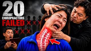 *2O CHIROPRACTORS* WERE 'SCARED' TO CRACK HER! 😱 | Emotional Back Pain ASMR Relief | Dr Tubio