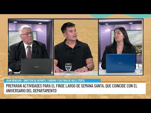 Aniversario de Valle Fértil y Semana Santa: el mismo fin de semana habrá actividades variadas