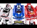 Tomica HyperRescue DriveHead 01 WhiteHope 02 SonicInterceptor 03 BackDraft Car Truck Transformation