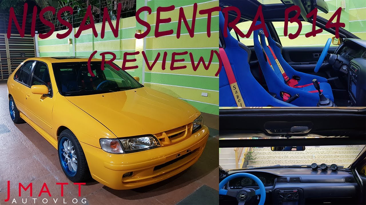 1995 Nissan Sentra B14 SR20VE (Pulsar look) REVIEW