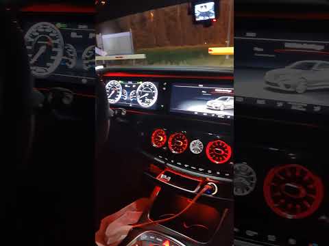 Mercedes Benz S63 AMG W222 with carbon fiber interior.