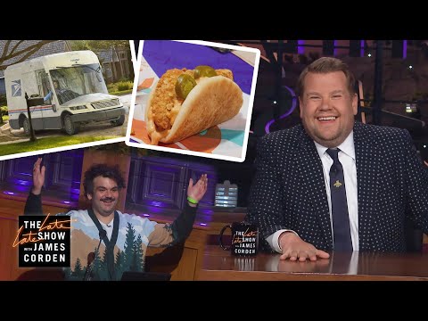 伊恩回來了，吉列爾莫遲到了，卡車是熱的 - 科登追趕。 (Ian is Back, Guillermo is Late, Trucks are Hot - Corden Catch-Up)