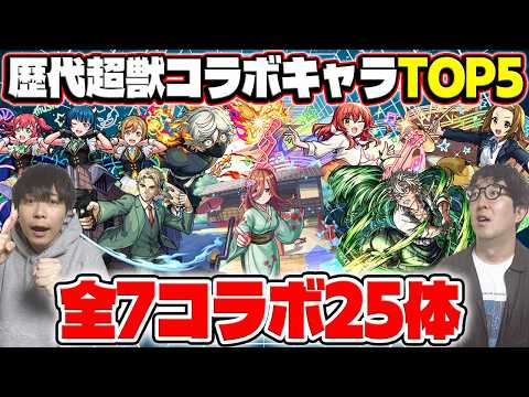 歴代超獣コラボキャラランキング！覇権キャラの全貌とは？