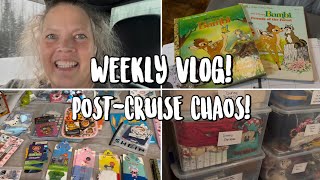 Productive Life Reset ✨ Organizing, Prep for WDW & Alaska + Cruise Unpack!