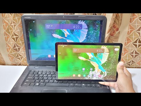 How to Connect Tablet to Laptop | Share Tablet Screen on Laptop