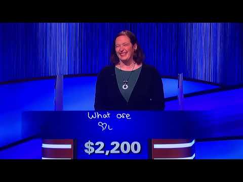Final Jeopardy round—RERUN from OLD episode