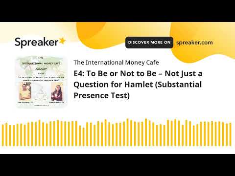E4: Ser ou Não Ser – Não é Apenas uma Pergunta para Hamlet (Teste de Presença Substancial)