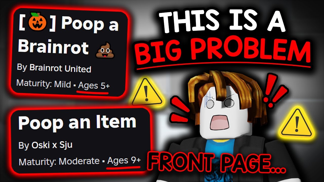 Roblox's DISGUSTING Front Page Games… 🤢
