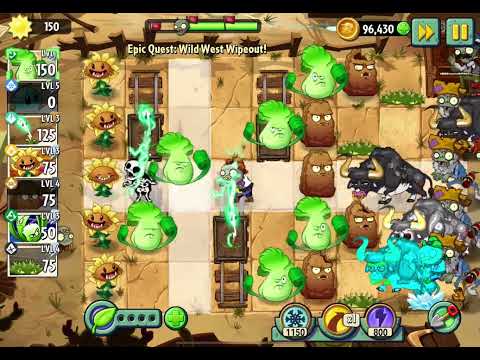 PvZ2 Epic Quest: Wild West Wipeout - Step 6