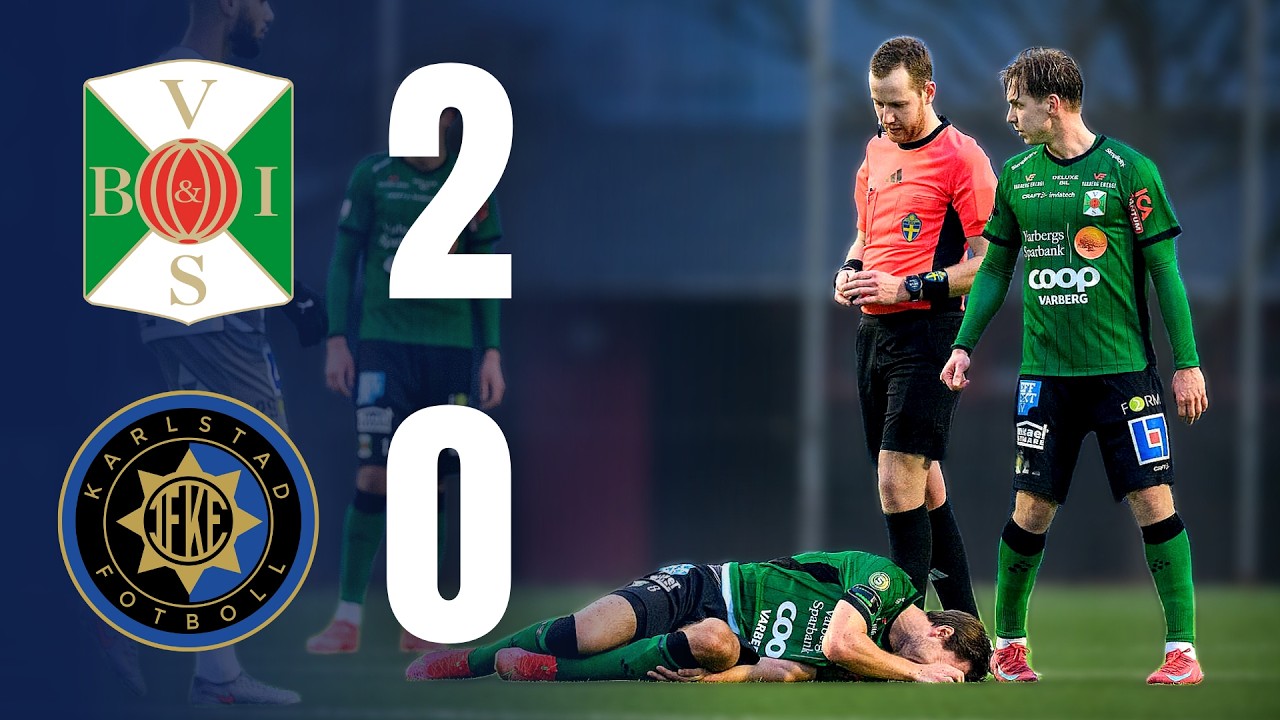 Varbergs BoIS vs IF Karlstad Fotboll Highlights