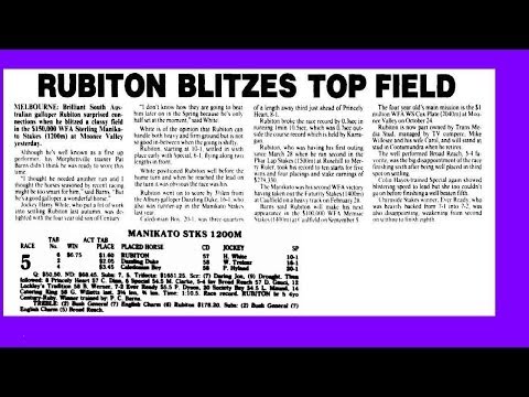 1987 MVRC Manikato Stakes _ Rubiton