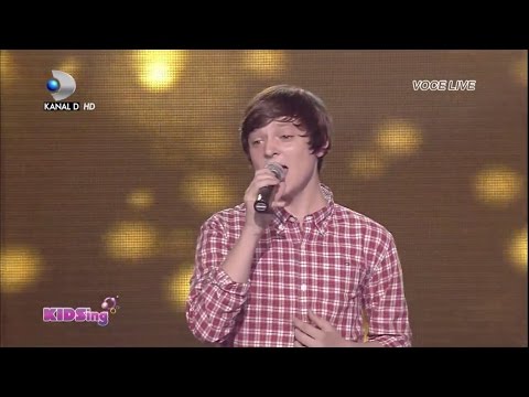 George Aghinea canta One in a million - Semifinala 2 - KIDSing 2014