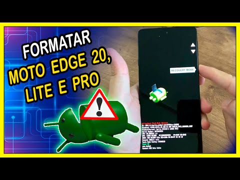 Como formatar o Moto Edge 20, Lite e Pro - Hard Reset