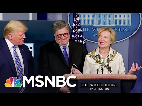 Trump Jokingly Walks Away As Doctor Birx Says She Had Fever Over Weekend | MSNBC