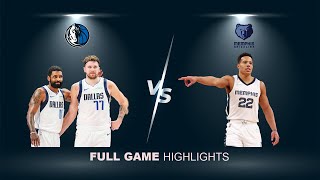 Luka Doncic, Kyrie Irving & Desmond Bane | Dallas Mavericks VS Memphis Grizzlies | Highlights |