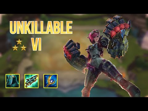 3 Star Vi with 3 Socialite is Unkillable | TFT 12.5 | Teamfight Tactics Set 6.5 Neon Nights