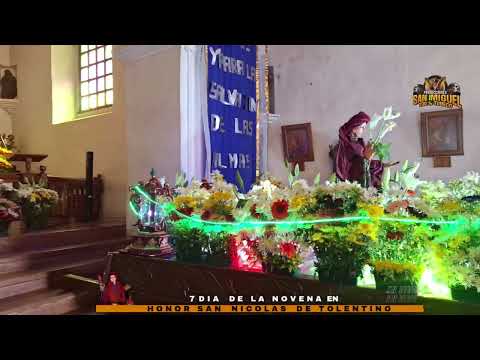 7° dia de la Novena en honor a San Nicolas de Tolentino, Iglesia Católica San Antonio Palopó Sololá.