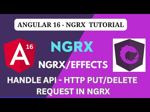 NGRX/Effects | HTTP API - PUT and DELETE Request Handling in NGRX Effects| Angular 16- NGRX Tutorial