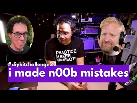 I made n00b MISTAKES!  #DIYKitChallenge22 Harley Benton PRS-style guitar kit build