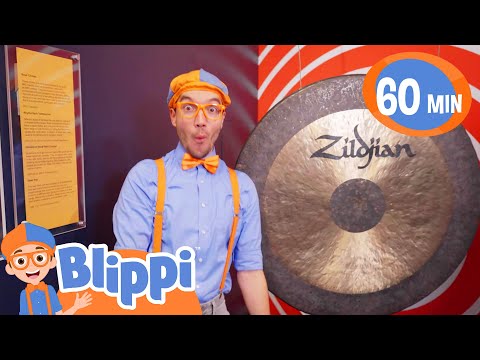 Rhythm Discovery Center | Fun with Blippi! | Blippi Educational Songs for Kids