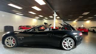 2013 Maserati GranTurismo Sport Convertible Top Operation