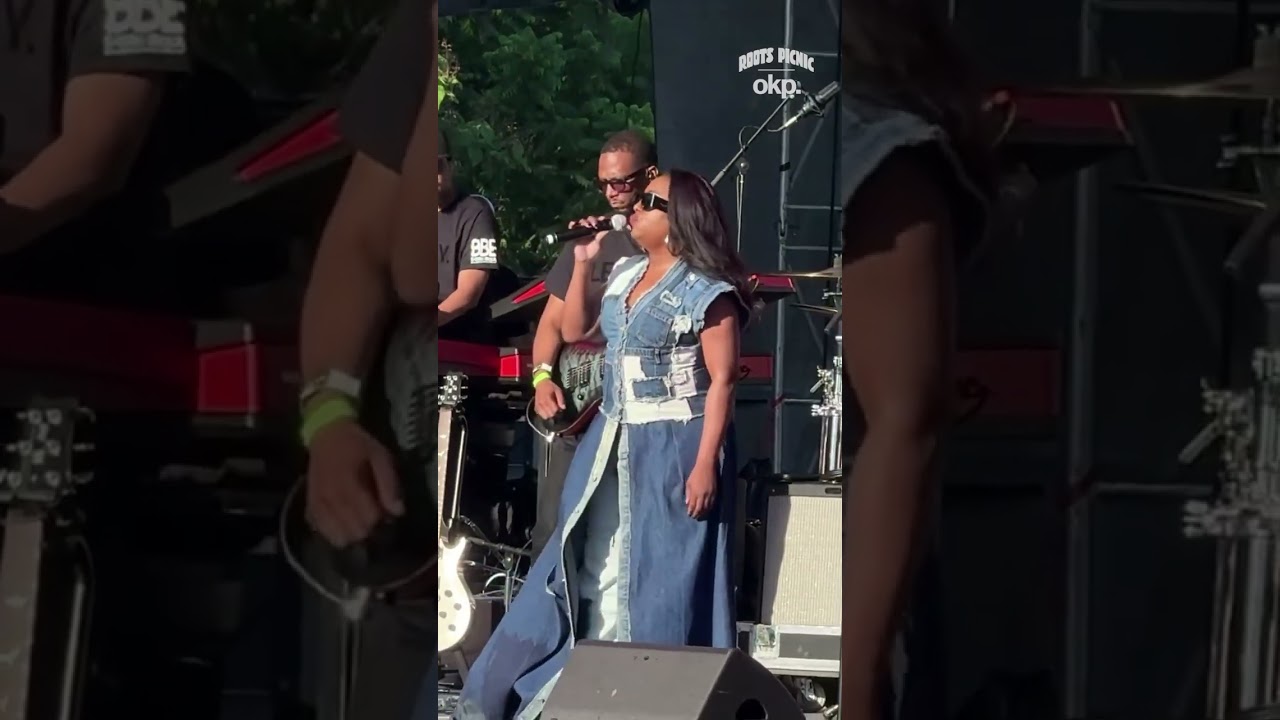 This #AdamBlackstone & #Ledisi tribute to #WhitneyHouston was everything 🥲 🎶 #trending #rootspicnic