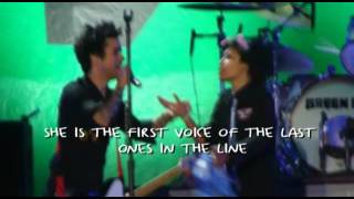 Green Day - Maria (Lyrics Video 22.10.10) Live at Argentina