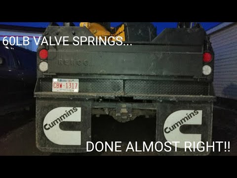 12 VALVE CUMMINS, 60LB VALVE SPRINGS