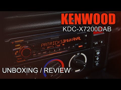 Kenwood KDC-BT450DAB automagnetola video