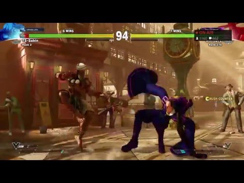 SF5 Ranked Netplay - TS Sabin (Dhalsim) vs MonoPR (F.A.N.G.)