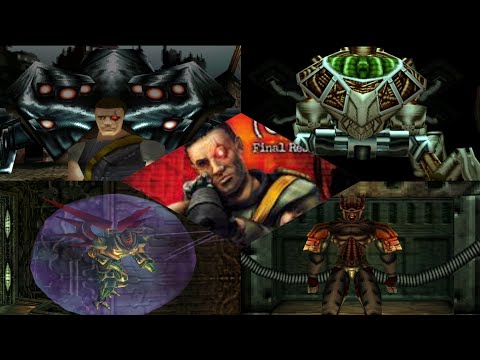 C-12 Resistencia Final(Ps1)- Todos Los jefes +Final/All Bosses