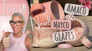 TESTING the NEW MAYCO Crystal Glazes & AMACO PCFlux Glaze | Studio Life · Vlog #5 HD 1080p